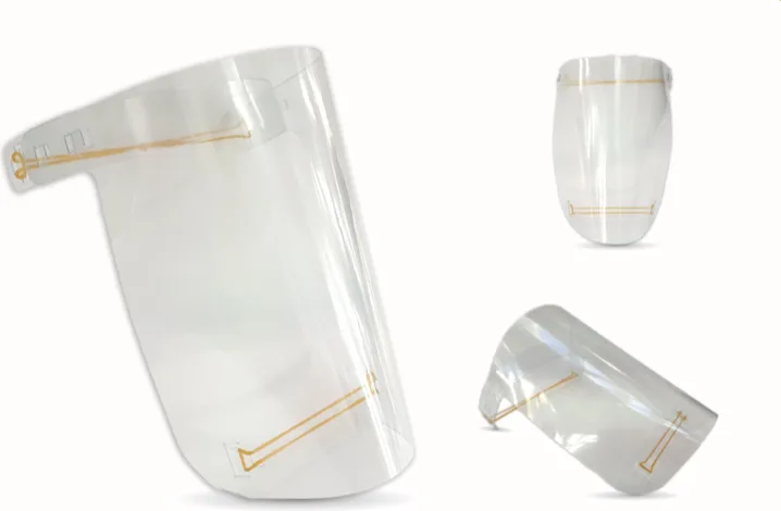 Pantalla  Facial Transparente 50 unidades