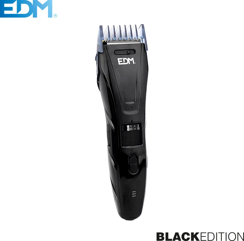 Maquina Corta Cabellos Black Edition Recargable  Edm