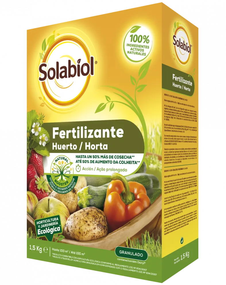 Solabiol Fertilizante Granulado para Huerto 1,5kg — foto 2