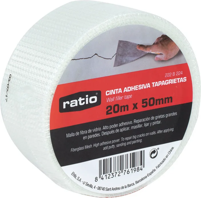 Cinta Tapagrietas 50mmx20m Ratio