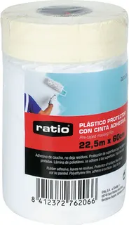 Cinta Adhesiva Krepp Liso 24mmx45m