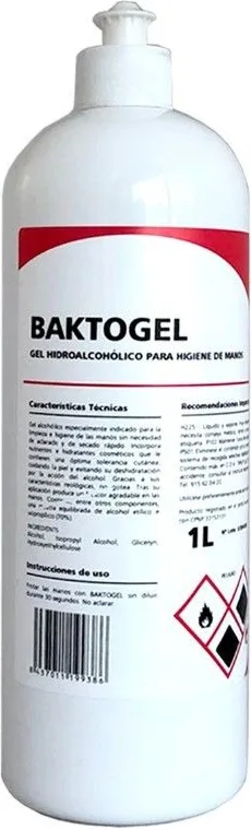 Gel Hidroalcoholico Higienizante Baktogel 1l — foto principal