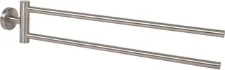Toallero Doble Inox. Satin Habitex