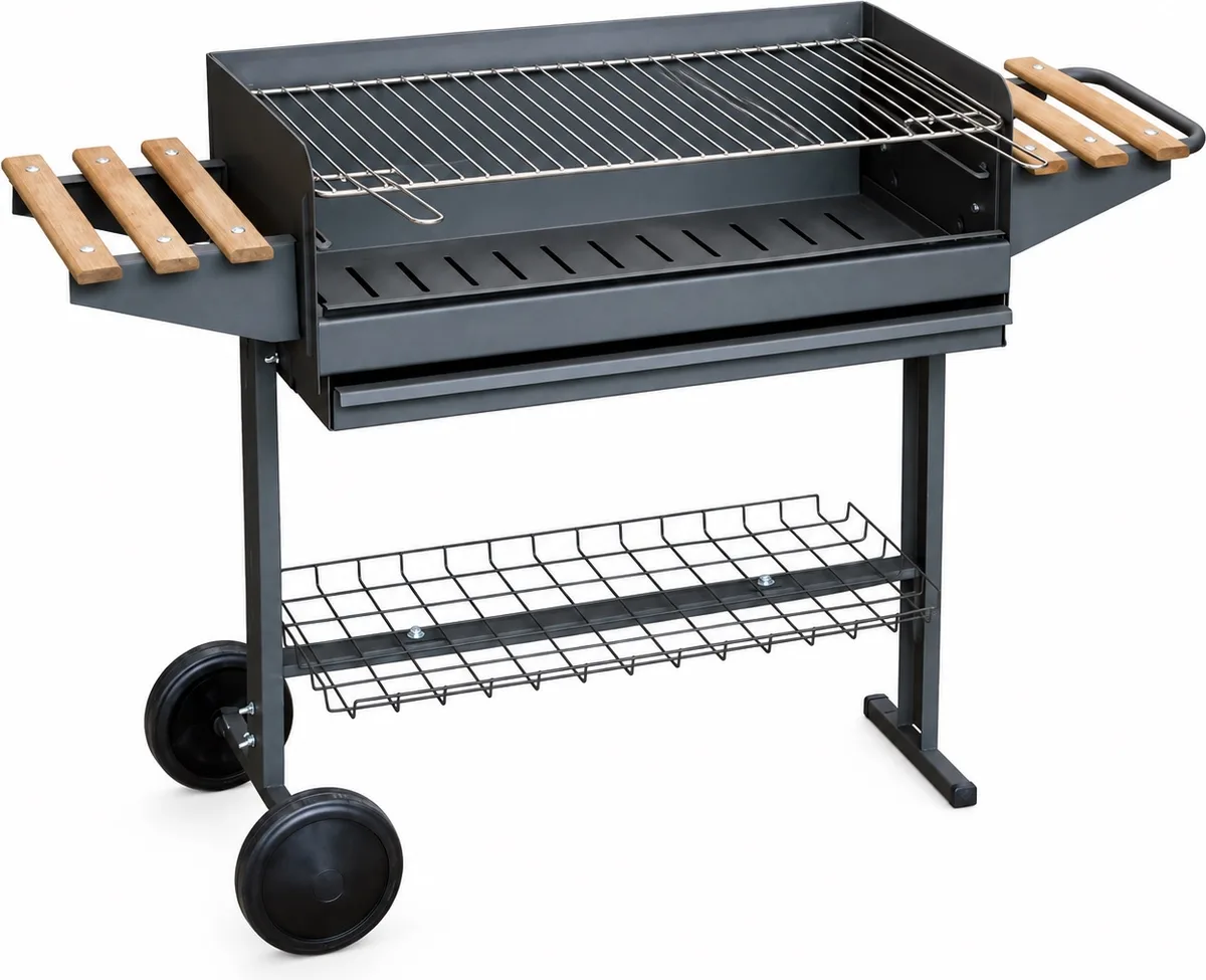 Barbacoa Carbon Modelo Berlinda 120x42x86 cm