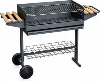 Barbacoa Carbon Modelo Berlinda 120x42x86 cm