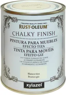 Pintura Xylazel Muebles Tiza Blanco 750 ml
