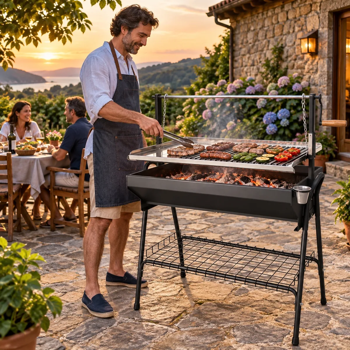 Barbacoa Santana Plancha-parrilla 100 cm — foto 4