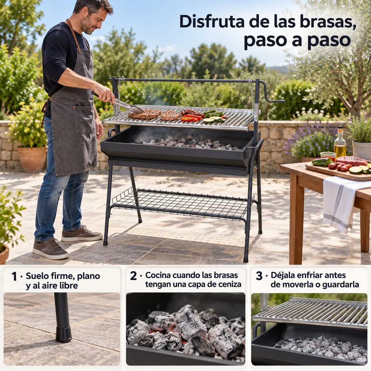 Barbacoa Santana Parrilla 80 cm — foto 6