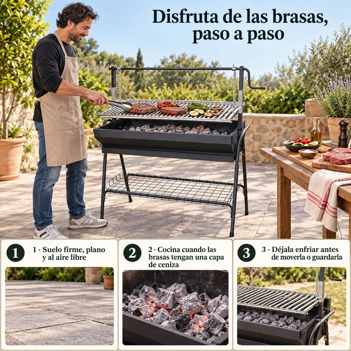 Barbacoa Santana Parrilla 100 cm — foto 6