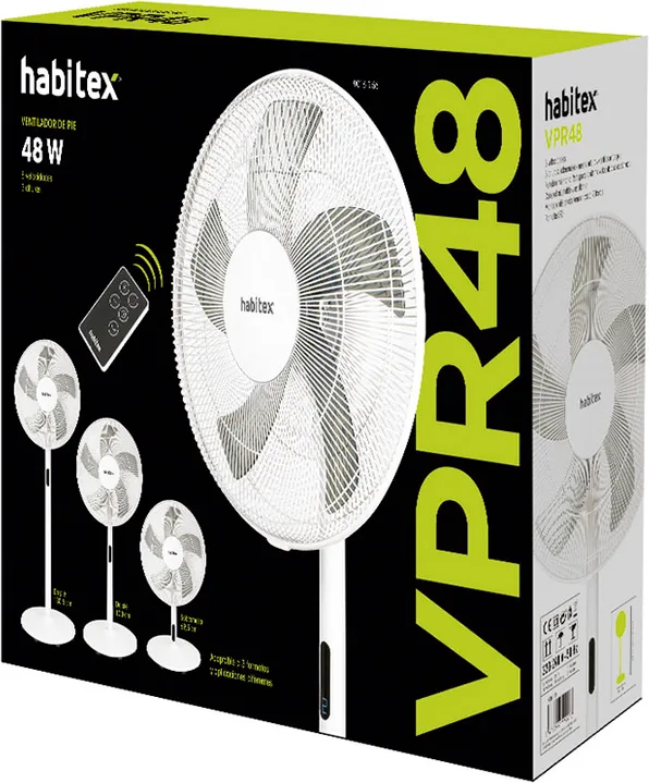 Ventilador de Pie Habitex Vpr48 — foto 2
