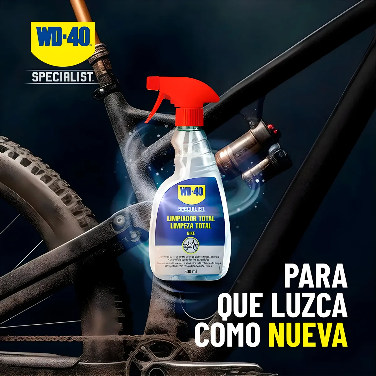 Wd-40 Bike Limpiador Total Bicicleta Pulverizador 500ml — foto 5