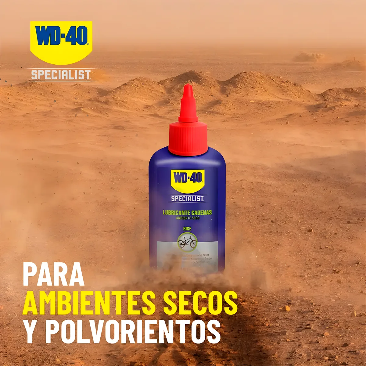Wd-40 Bike Lubricante Cadenas Bicicleta para Ambiente Seco 100ml — foto 5