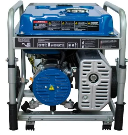 Generador Eléctrico Gasolina Monofasico con Ruedas Hyundai Hhy3000fk — foto 6