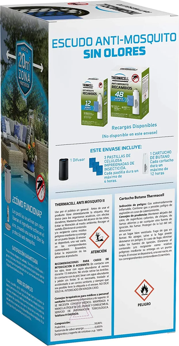 Anti Mosquito Thermacell para Exterior 20 m2 de Protección Verde — foto 6