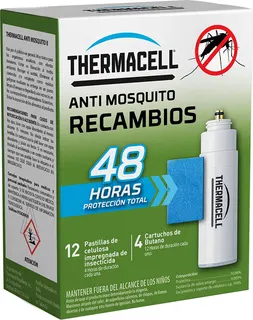 Recambio Thermacell Anti Mosquito Pack de 48 Horas