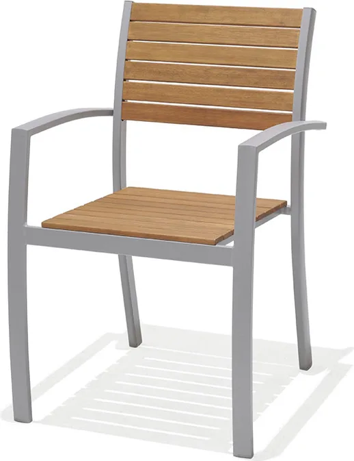 Silla Aluminio/Madera — foto 2