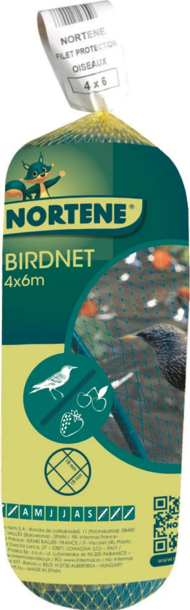 Malla Antipajaros Birdnet 4x6 mt
