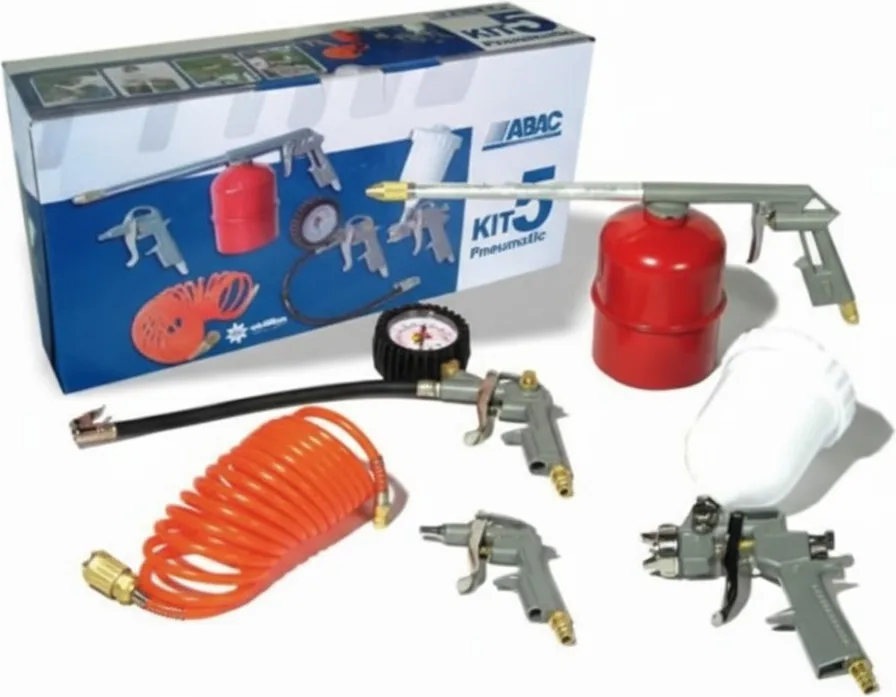Pistola Kit 5 Piezas Abac Kit-5
