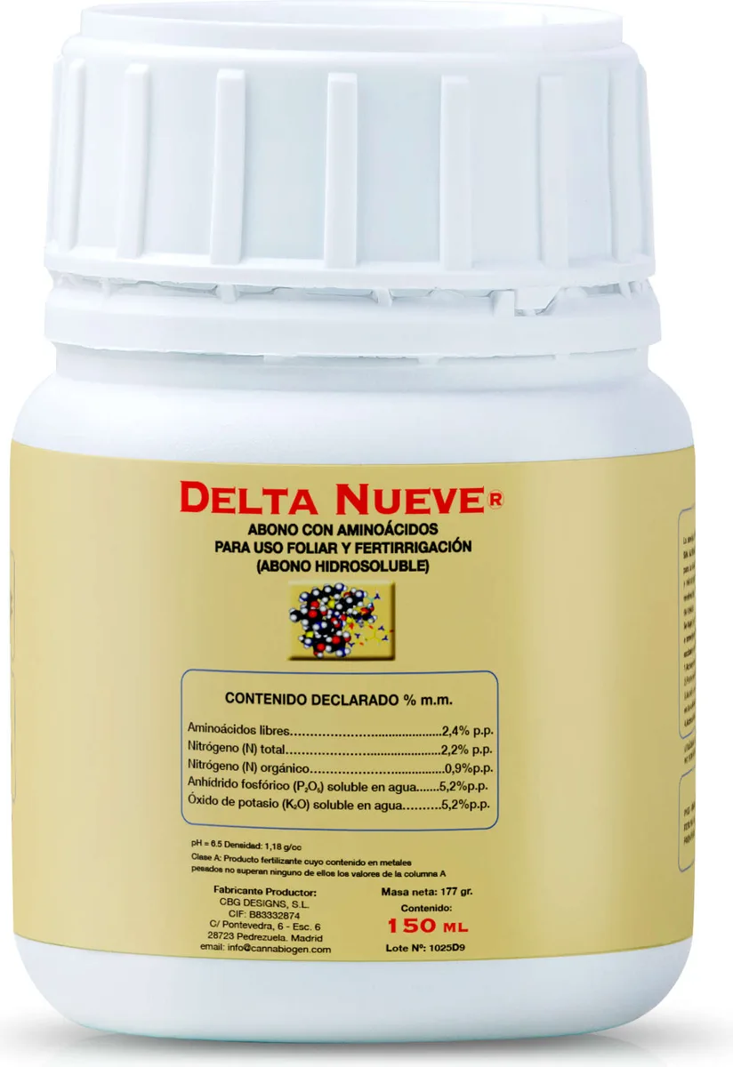 Fertilizante Delta 9 150ml