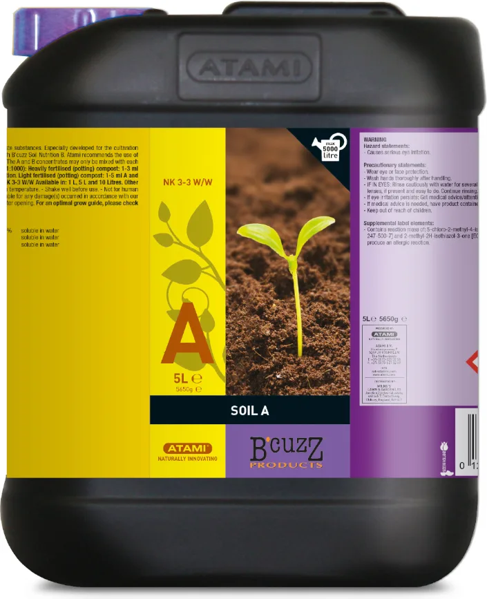 Atami B Cuzz Tierra Soil A 5 litros