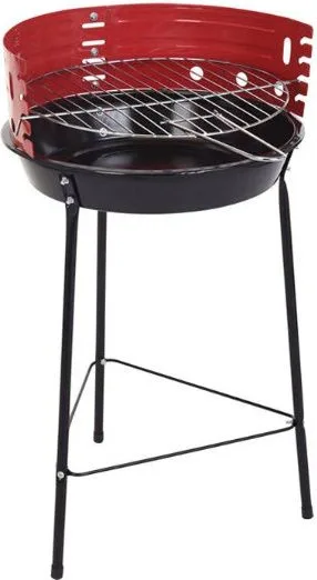 Barbacoa Pie redonda 33cm Negra