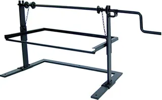 Soporte Elevador Recto Barbacoa 78x40x45 cm
