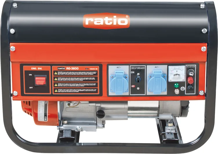 Ratio Generador Gasolina RG3600 2,8 Kva — foto 3