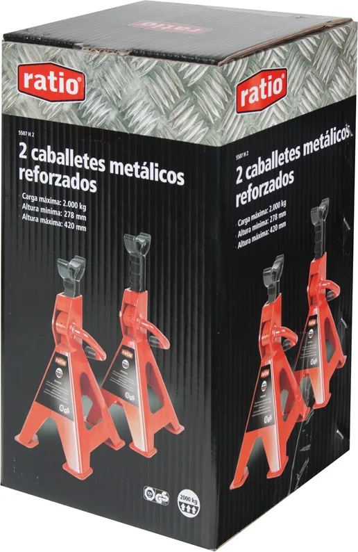 Caballete Metálico Ratio Juego 2 Unidades — foto 3