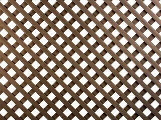 Celosia Fija de Pvc 18mm Marron 1x2m