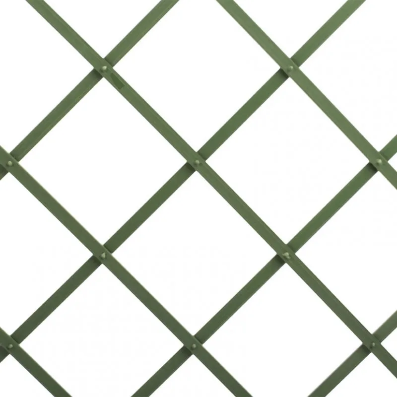 Celosía Extensible de Pvc 1*2m Verde
