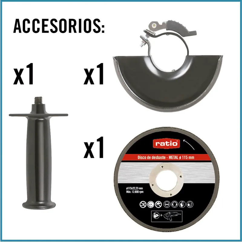 Amoladora Angular Share System Ratio Pro Xf18v — foto 4