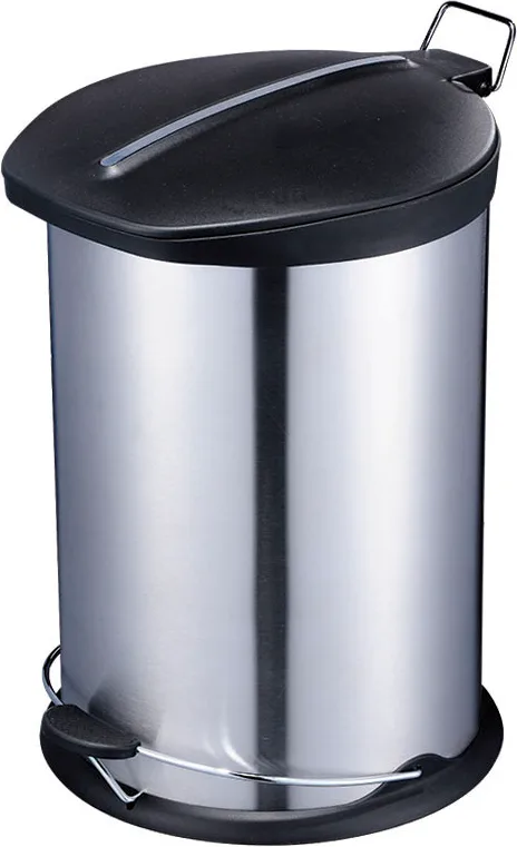Cubo Pedal Sanitario Habitex Tapa Negra 5l