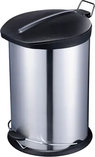 Cubo Pedal Sanitario Habitex Tapa Negra 5l