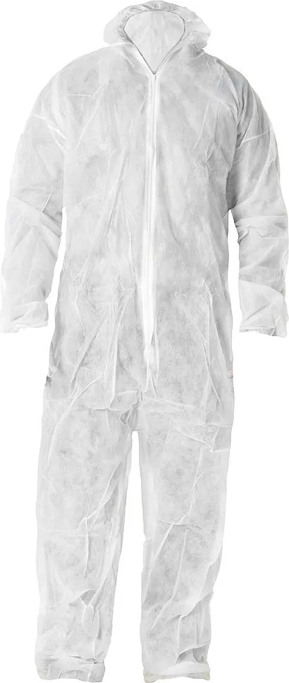 Buzo Monouso Polipropileno Blanco XL