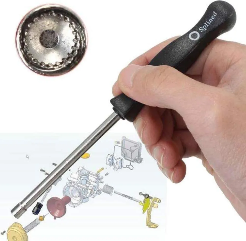 Llave Regular Carburador Forma Estria — foto 2