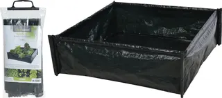 Mesa Cultivo Semillero Cuadrado 75x75x25 Negro
