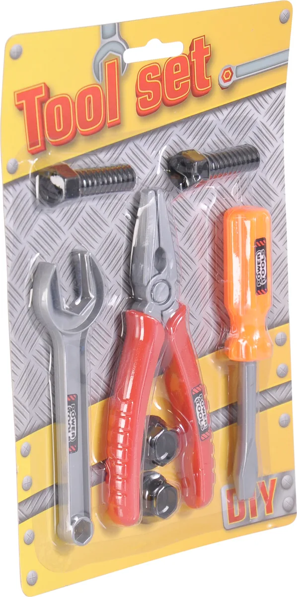 Set 3 Herramientas Construccion Juguete