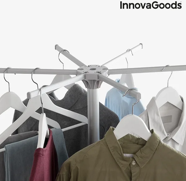 Secadora de Ropa Portátil Innovagoods 1000w Blanco — foto 5