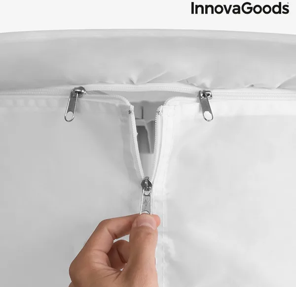 Secadora de Ropa Portátil Innovagoods 1000w Blanco — foto 4
