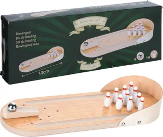 Set Bolera Mini Madera Juguete