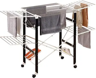 Tendedero Plegable Inox/abs con Ruedas Habitex