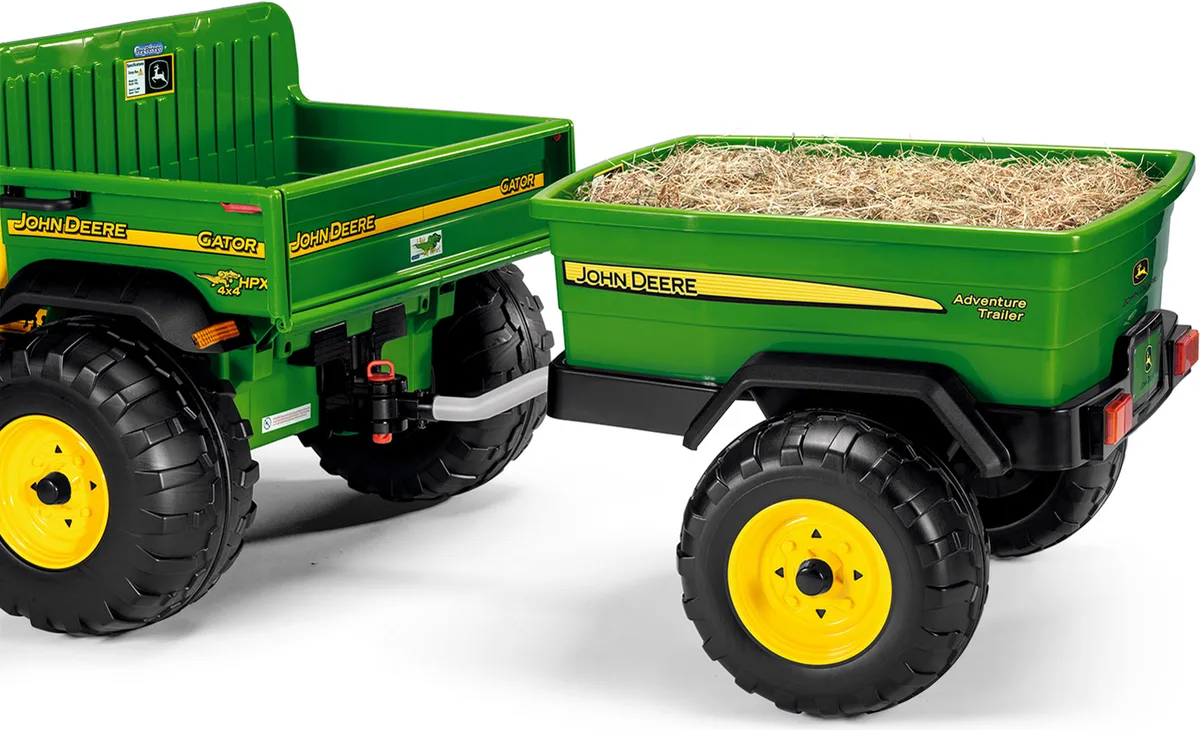 Peg Perego Remolque John Deere Adventure Trailer — foto 3