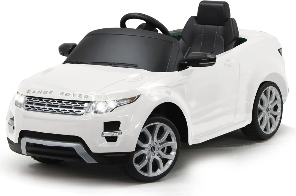 Coche Juguete Jamara  Ride-on Land Rover Evoque Blanco 27mhz 6v — foto 2