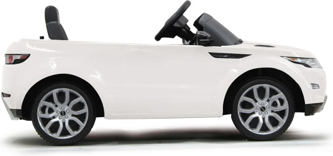 Coche Juguete Jamara  Ride-on Land Rover Evoque Blanco 27mhz 6v — foto 4