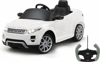 Coche Juguete Jamara  Ride-on Land Rover Evoque Blanco 27mhz 6v