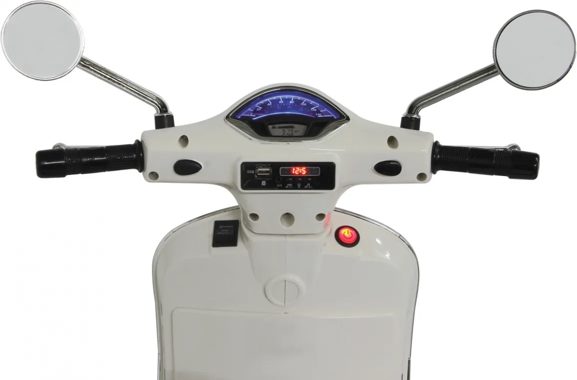 Moto Vespa infantil Jamara Gts 125 Blanco 12v — foto 5