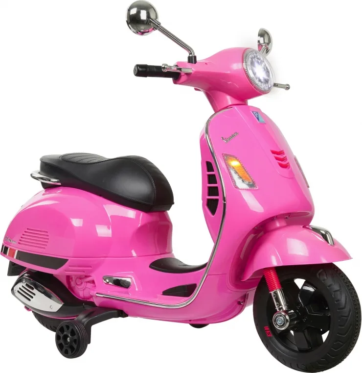 Moto Vespa infantil Jamara Gts 125 Rosa 12v