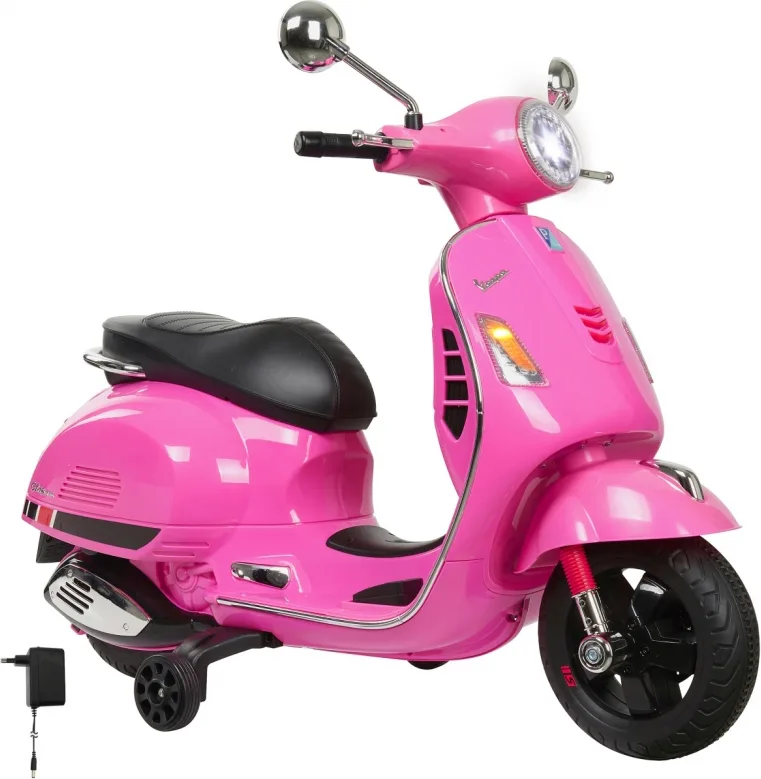 Moto Vespa infantil Jamara Gts 125 Rosa 12v — foto 2