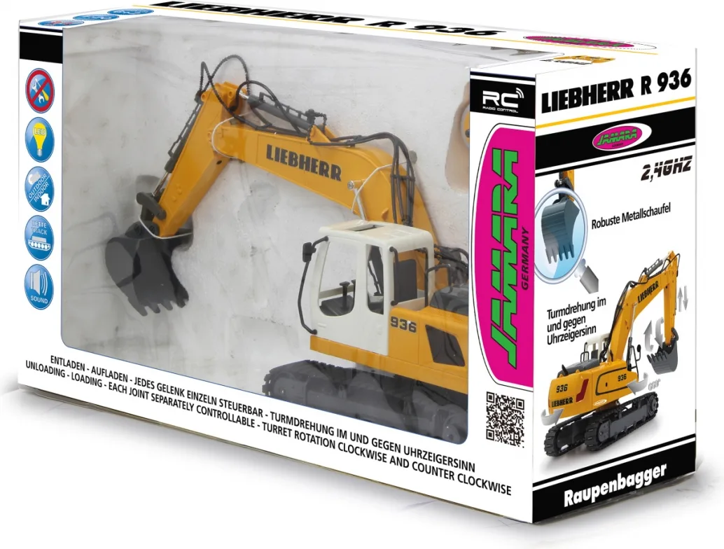 Excavadora Liebherr R936 Radio Control 1:20 2,4ghz — foto 3