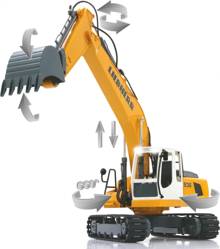 Excavadora Liebherr R936 Radio Control 1:20 2,4ghz — foto 7
